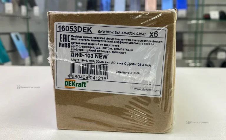 Выключатель автомат ДИФ103-4.5кА-1N-020A-030-C