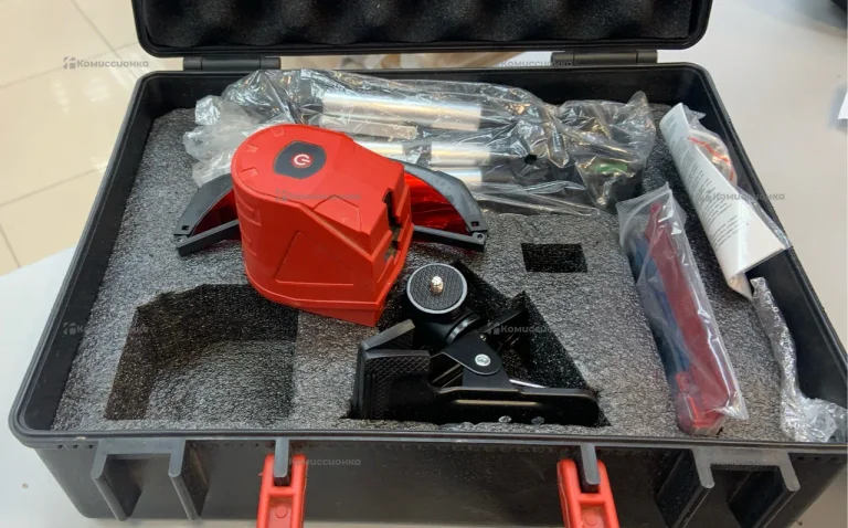 Лазерный уровень Elitech ПЛ 4К-ЗЕЛ