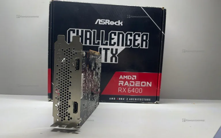 Видеокарта Asrock Radeon RX 6400 4gb