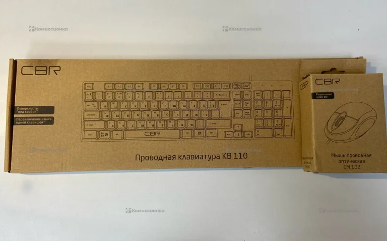 Набор Клавиатура и мышка CBR KB110/CM102