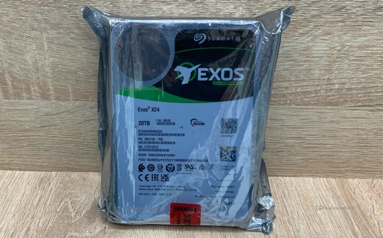Жесткий диск Exos x24 20Tb