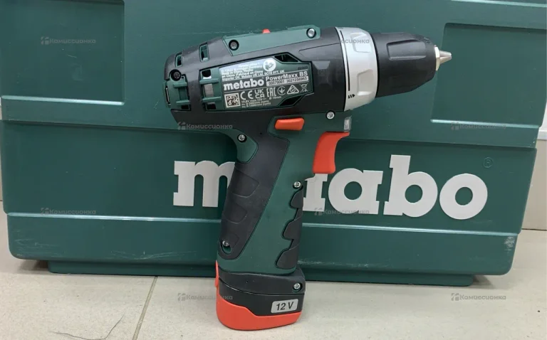 аккумуляторная шуруповерт Metabo PowerMaxx BS