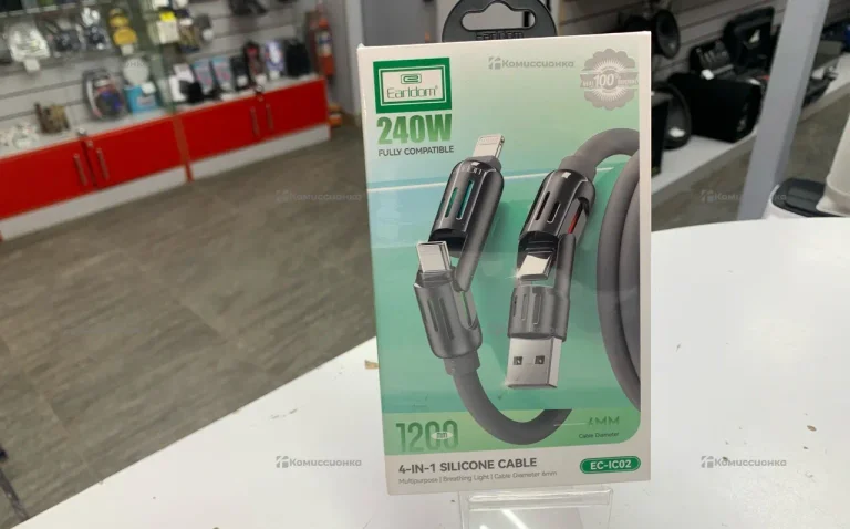 Шнур Type-c/Lighting 240W.