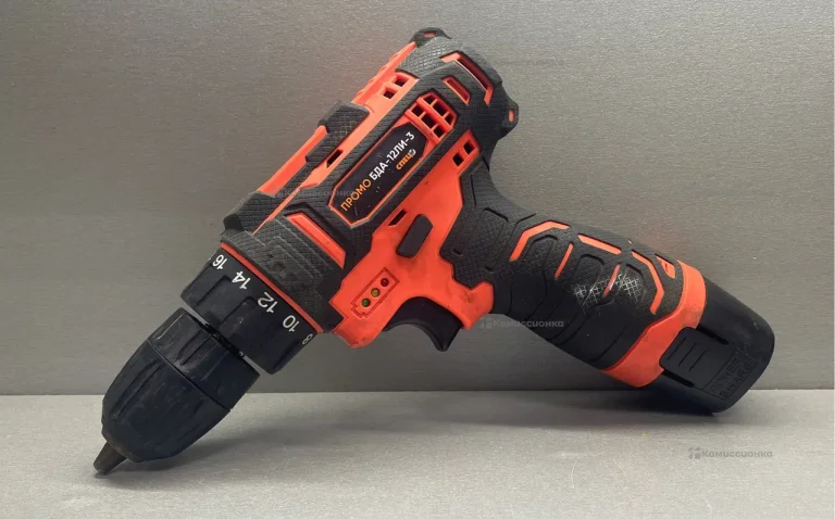 Аккумуляторная дрель-шуруповерт Промо БДА-12ЛИ-3