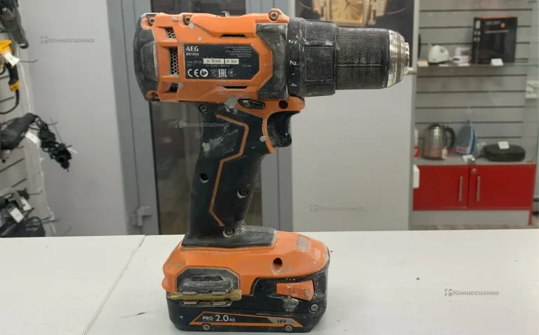 Аккумуляторная дрель-шуруповерт AEG BS18G4-202C