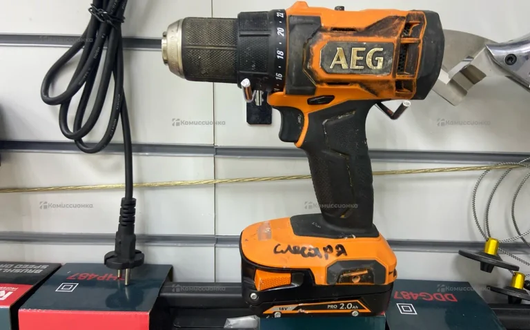 шуруповерт AEG BS 18G4