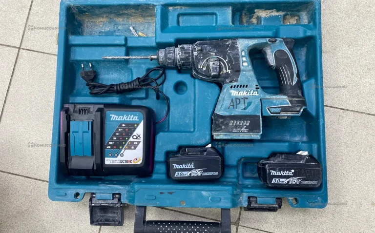 Перфоратор makita DHR241RFE 3.0Ач х2