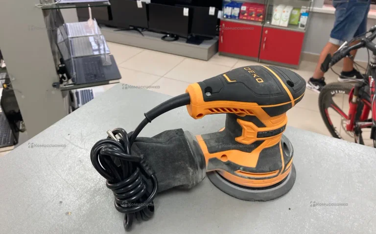 Эксцентриковая шлифмашина сетевая DEKO DKG400-125