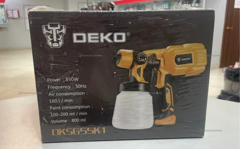 Краскопульт Электрический Deco DKSG55K1
