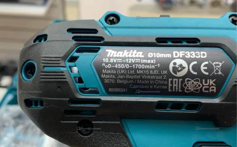 Дрель-шуруповерт Makita DF333DWYE
