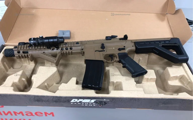 Страйкбольный автомат SBR Flat Dark