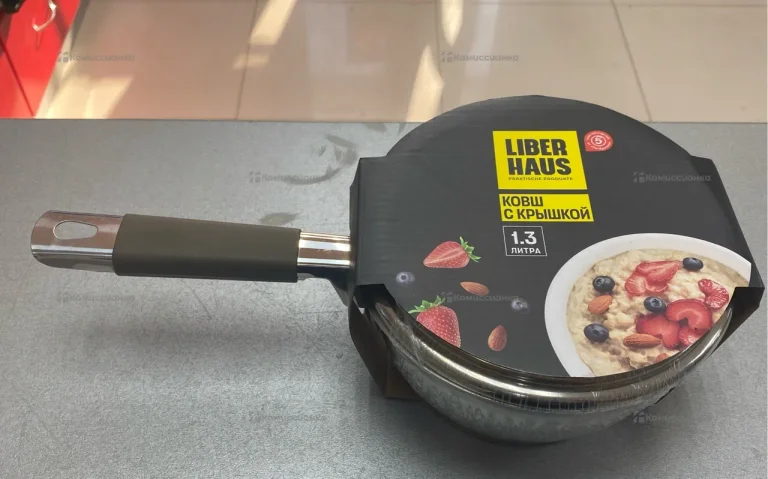 Ковш Liberhaus с крышкой 1.3л