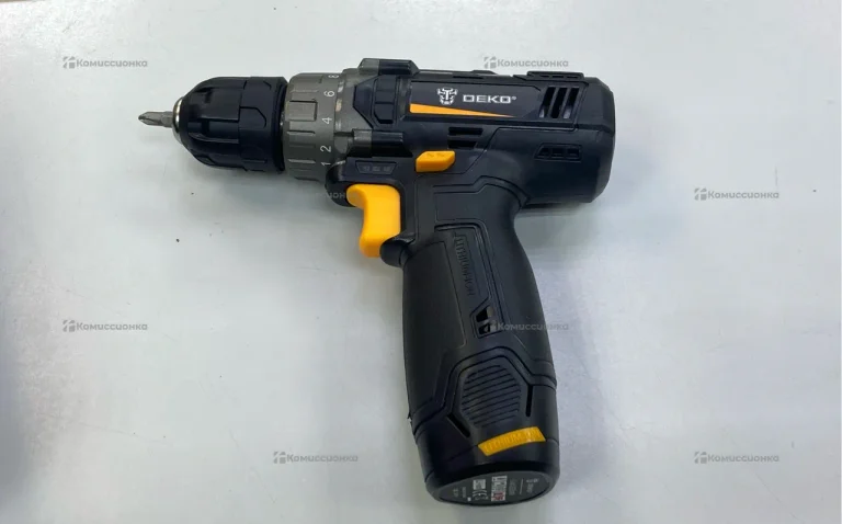 Аккумуляторная дрель-шуруповерт DEKO GCD12DU3 SET