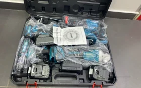 Набор Makita 4в1 (Перф/УШМ/Шурп/Гайк-т)