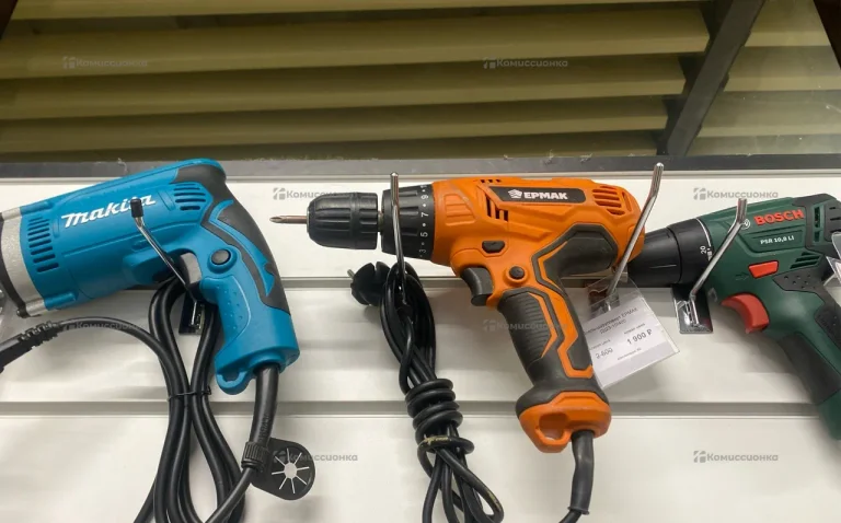 Дрель-шуруповерт ЕРМАК ДШЭ-10/400