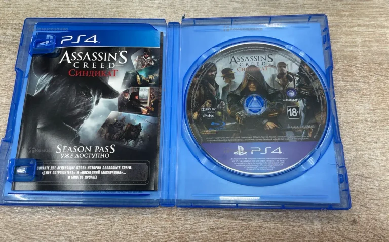ps4 диск Assasin creed Синдикат