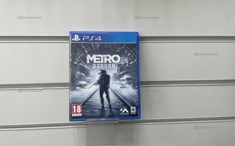 PS4. PS4 диск Metro exodus