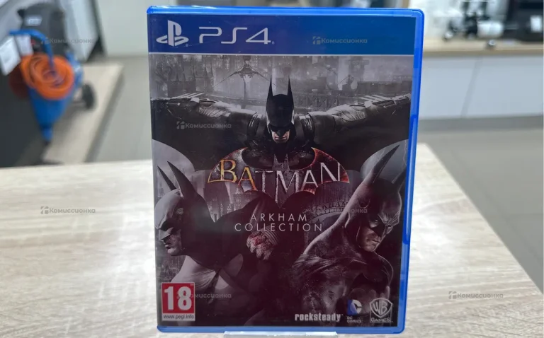 Диск PS4 Batman Arham Collection