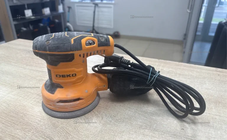 Эксцентриковая шлифмашина сетевая DEKO DKG400-125