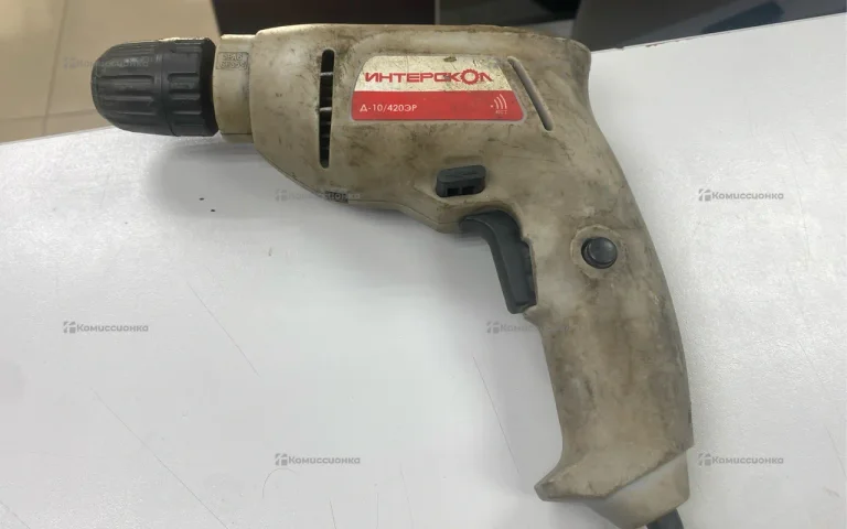Дрель интерскол D-10/420эр