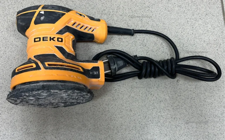 Эксцентриковая шлифмашина сетевая DEKO DKG400-125