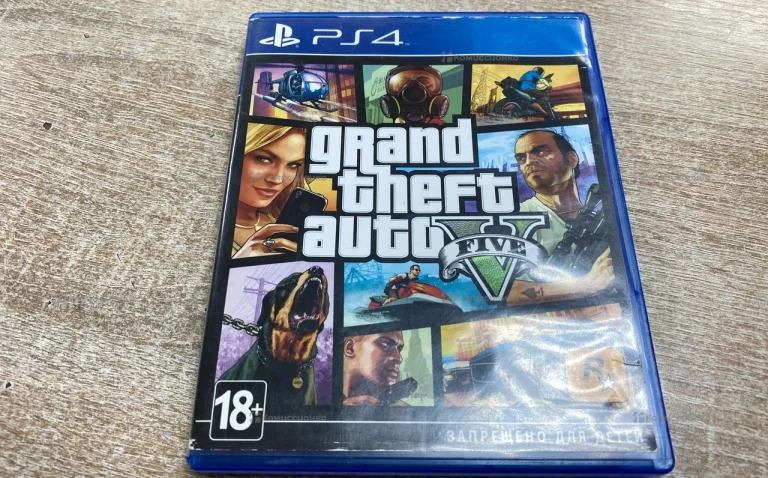 Диск PS4 GTA V