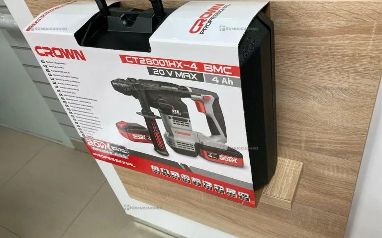 Аккумуляторный перфоратор CROWN CT28001HX-4 BMC