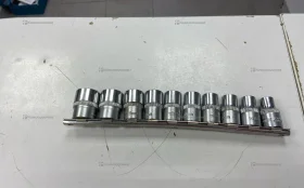 Набор головок шестигранных от 10мм до 22мм