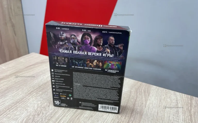 Xbox one диск Mortal kombat ultimate