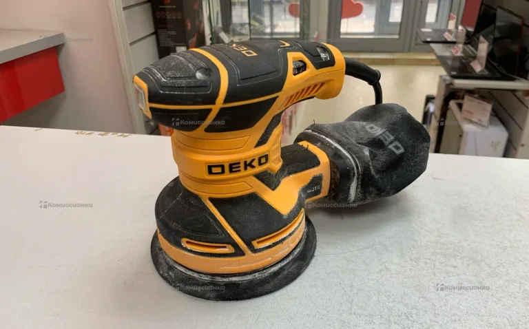 Эксцентриковая шлифмашина сетевая DEKO DKG400-125