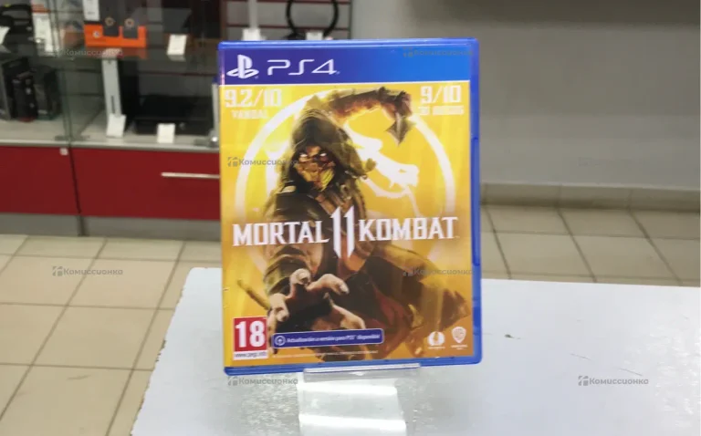 PS. диск ps 4 Mortal Kombat Ultimate