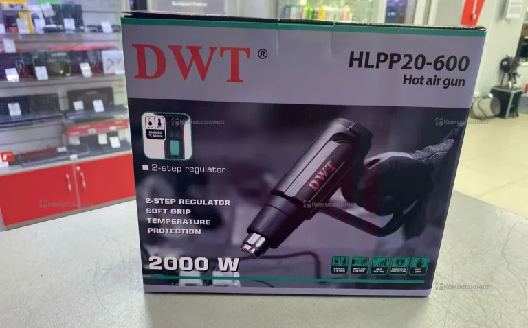 Фен технический DWT HLPP20-600  2кВт, 2 режима (350/500 л/мин)