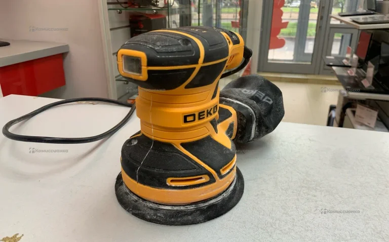 Эксцентриковая шлифмашина сетевая DEKO DKG400-125