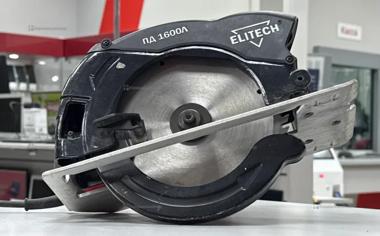 Дисковая пила ELITECH ПД 1600Л