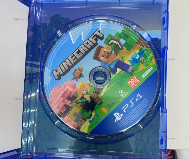 Диск Minecraft Playstation 4