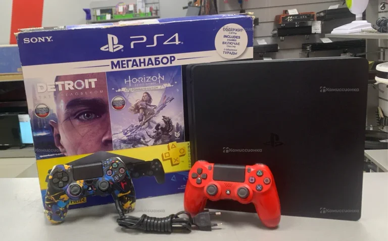 Приставка PS4. Slim 1ТБ