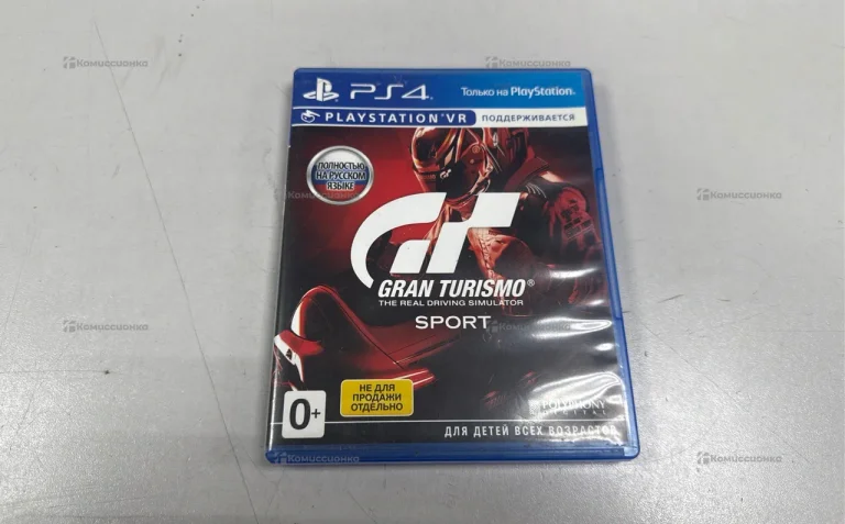 PS4 диск. Gran Turismo sport