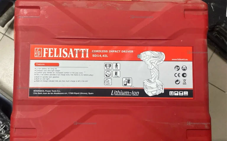 шуруповерт SD14.4IL шуруповерт Felissati SD14.4IL