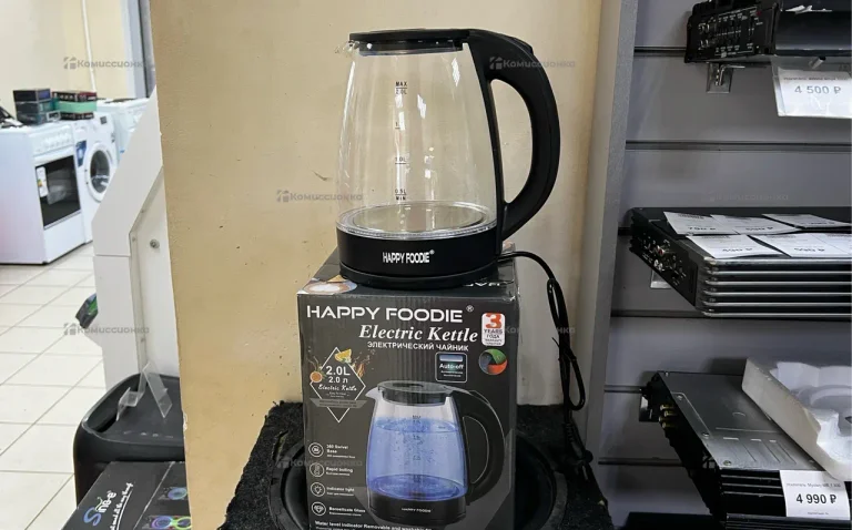 Чайники стеклянный Happy Foodie