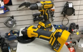 Купить Дрель DEKO DKCD20 и ушм Deko dkag20-125 б/у , в Санкт-Петербург Цена:4990рублей