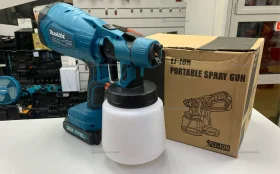Купить Краскопульт аккумуляторный Makita 1000мл б/у , в Уфа Цена:2300рублей