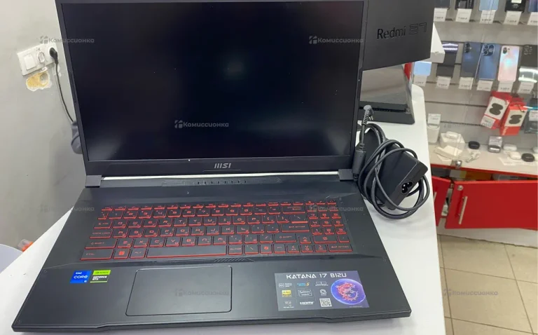 Ноутбук  MSI KATANA17 b12u