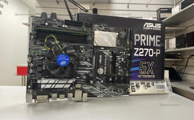 Материнская плата asus z270-p