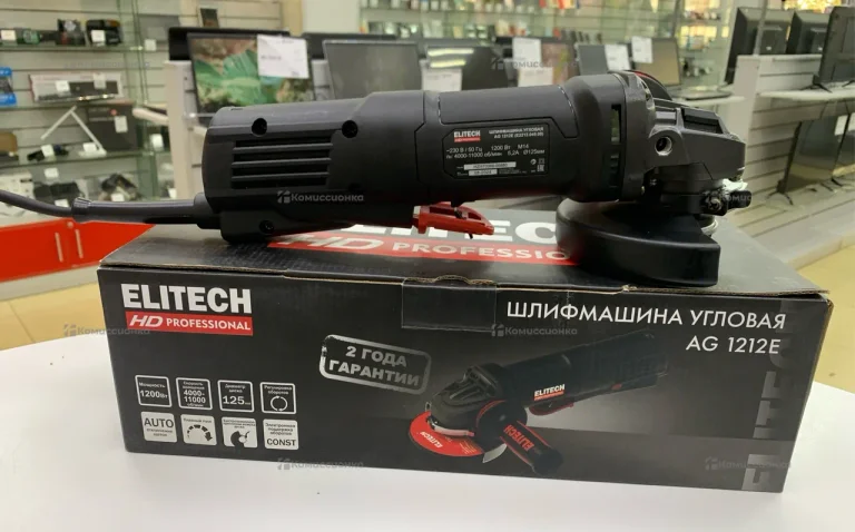 ушм Elitech AG 1212E 1200W