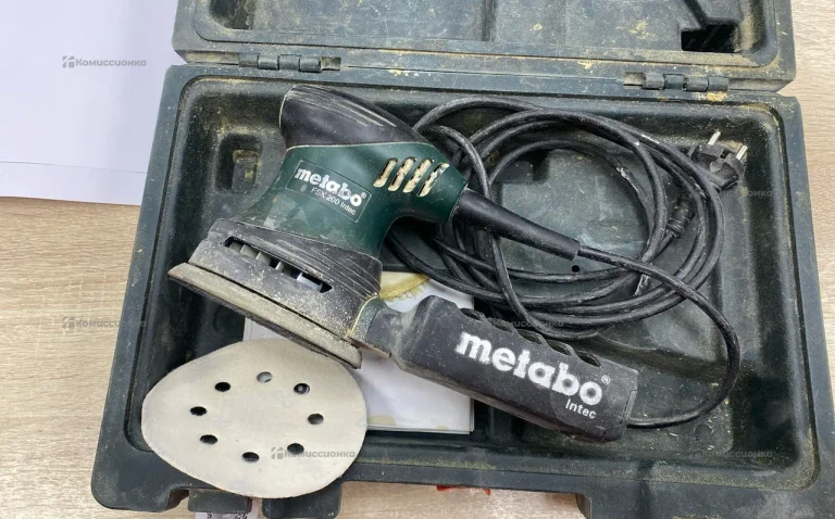 Эксцентриковая шлифмашина Metabo FSX 200 Intec