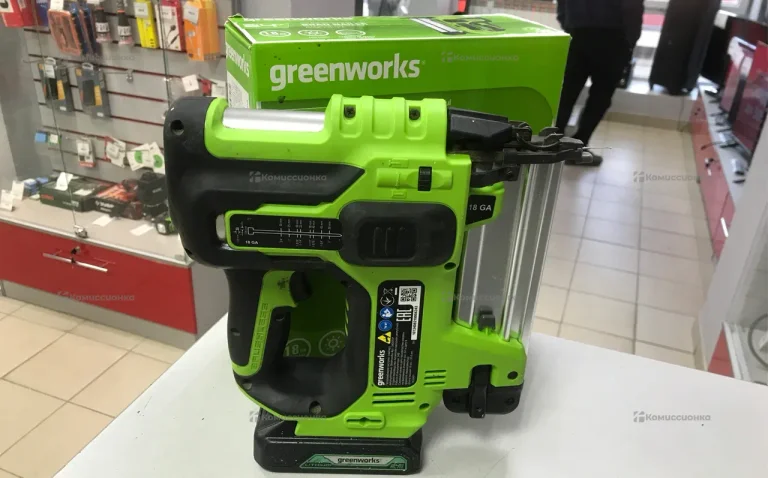 Нейлер GREENWORKS GD24BN