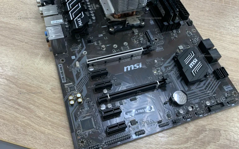 Материнская плата MSI B450 +ryzen 5 3600+Ddr4 16