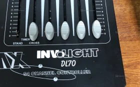 Купить Пульт световой dmx invilght dl70 б/у , в Саратов Цена:3300рублей