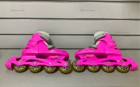 Купить Ролики детские розовые (33-36 размер) б/у , в Самара Цена:250рублей