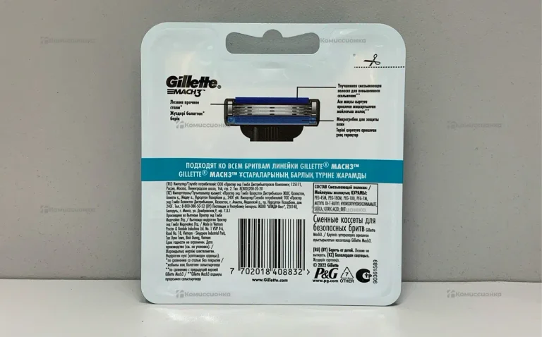 Кассета Gillette Mach 3 (6ш)